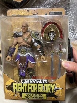 Figura de acción Xesray Studio Fight for Glory Combatants Squasher Salomon 1/12 Foto 1 de 3