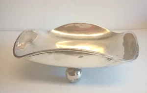 Juvento Lopez Reyes Argento Sterling Modernariato 3 Gambe Ciotola 365 grammi 7,25" - Foto 1 di 11