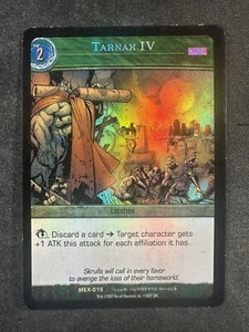 VS System TCG MEX-015 Tarnax IV Marvel Exclusives Foil NM/LP - Picture 1 of 2
