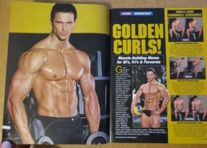 MEN'S WORKOUT MAGAZINE Male Models TYLER MCPEAK Ty Devin ARTIST Greg Plitt - Picture 1 of 14