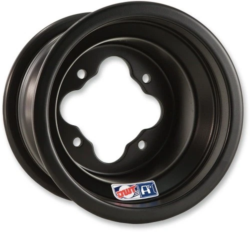 Douglas Wheel A5 Wheel - 10x5 - 3+2 Offset - 4/144 - Black ATV/UTV A511-039M - Image 1 of 3