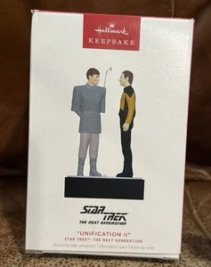 2024 Hallmark Keepsake Star Trek The Next Generation : Unification II Ornament - Picture 1 of 2