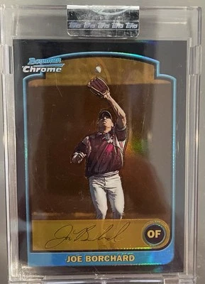 2003 Bowman Chrome - JOE BORCHARD Gold Refractor 34 /170 - Image 1 of 2