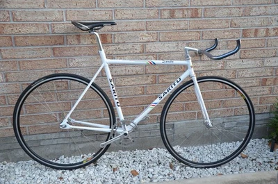 Saritu Track Bike/ Campagnolo Pista/ Dura-Ace Low Flange/ Columbus Cromor 56 C-T - Image 1 of 4