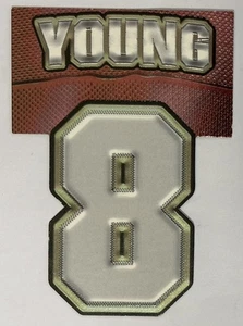 Steve Young 1997 Pacific Crown Collection Big Number Die Cuts #20 - SF 49ers - Bild 1 von 2