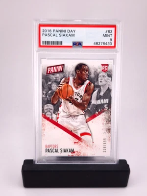Pascal Siakam RC /699 PSA 9 2016 Panini Day Toronto Raptors Basketball - Image 1 of 2