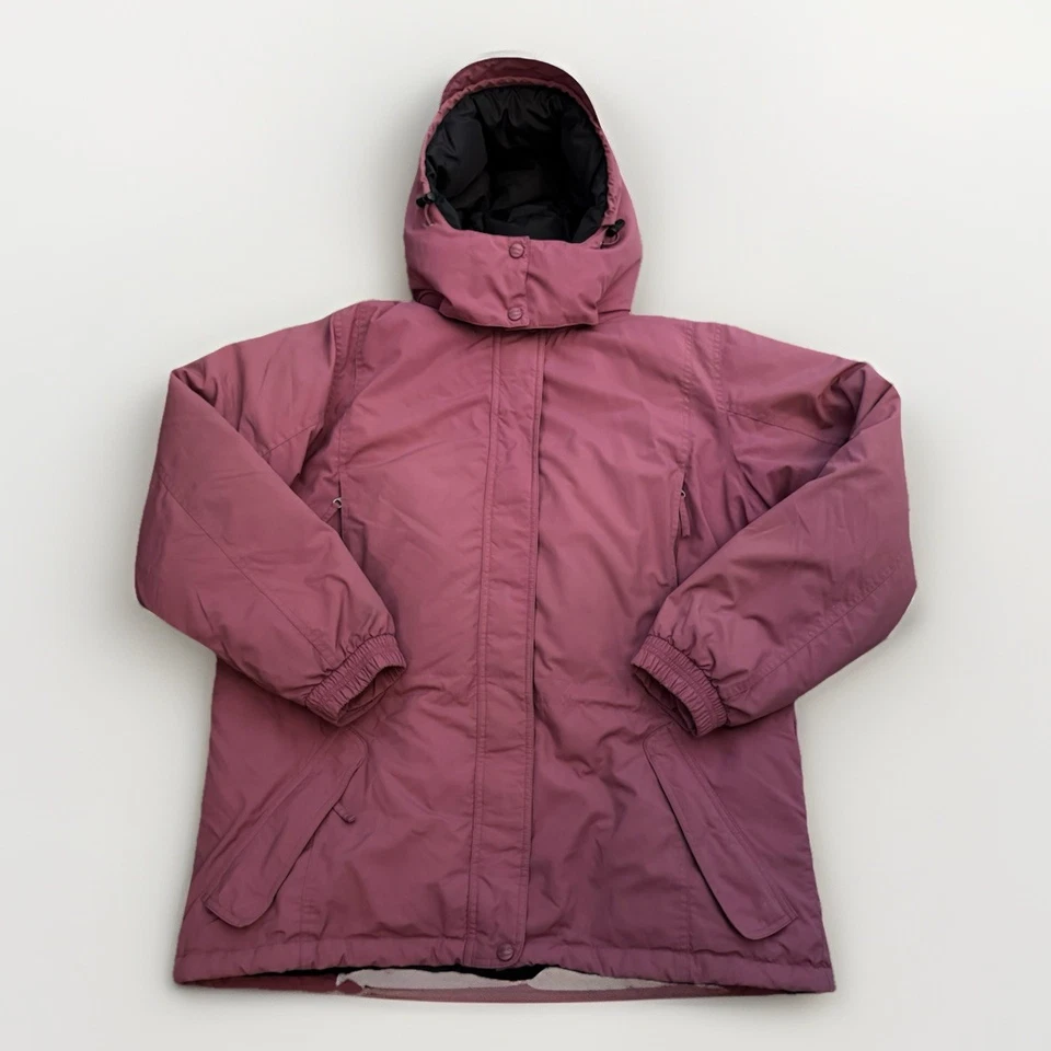 L.L. Bean Vtg Purple Goose Down Parka Puffer Coat Women’s Large Regular - Image 1 of 4