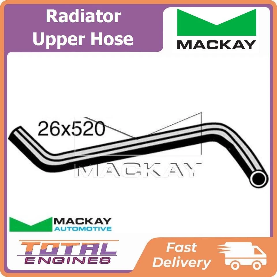 Radiator Upper Hose fits Chrysler Lancer LA/LB 1.4L 4Cyl 4G33 - image 1 of 2