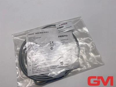 Festo Proximity Sensors 150370 Proximity Sensor Inductive SIEN-M5B-PS-K-L 10-30V - Image 1 of 4