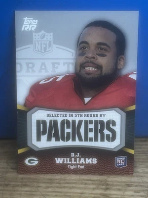 2011 Topps Rising Rookies - #138 D.J. Williams (RC) - Image 1 of 2