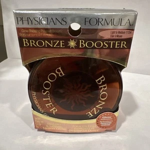 Physicians Formula Bronze Booster Glow-Boosting Pressed Bronzer Light to Medium - Picture 1 of 4
