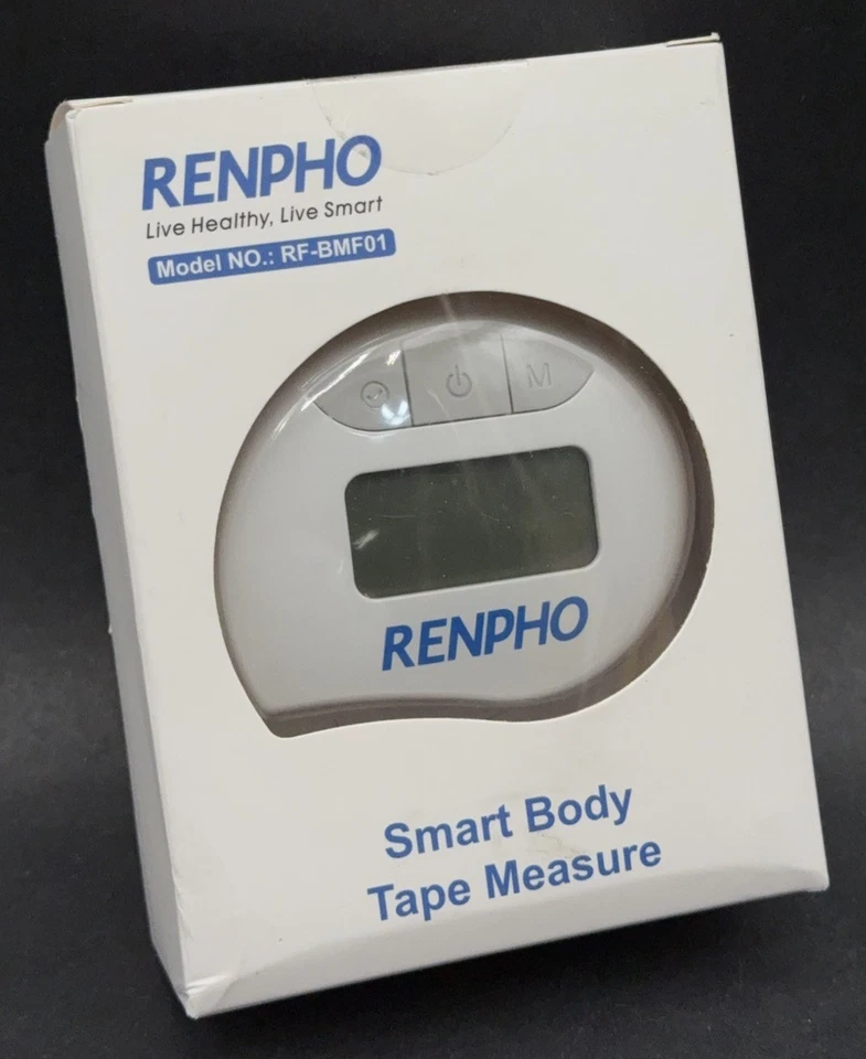 Renpho Smart Body Tape Measure Bluetooth Smart Healthy Living NEW SEALED RFBMF01 - Image 1 of 3