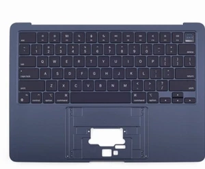 Apple MacBook Air M3 13" 2024 A3113 OEM Top Case w/ Keyboard Midnight Genuine - Picture 1 of 1