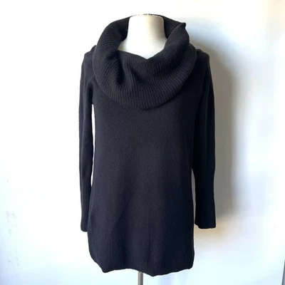 Suéter Halógeno Para Mujer XS Lana Merino Bld Capucha Larga Cuello Negro Acogedor Suave Elastizado Foto 1 de 4