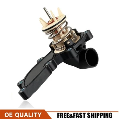 For Audi A5 Quattro 2012-2014 Q5 13-17 3.0L Thermostat Housing Assembly w/ Seal Foto 1 de 4