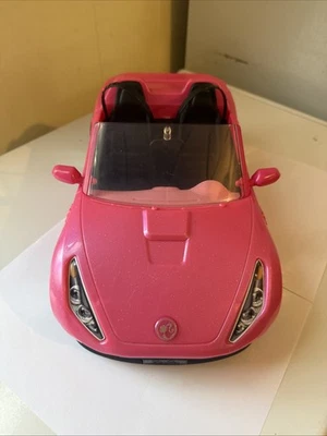Barbie Glam Convertible Rosa Brillante Coche 2 Plazas Mattel Foto 1 de 4