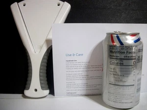 Pampered Chef Jar Opener #2677 White Handheld Or Under Cabinet Mount w Instruct - Picture 1 of 7