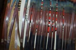 50 ft Pure Nickel non-Resistance flat ribbon wire .4243 0hms/ft, .078 X .005 - Picture 1 of 4