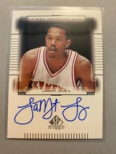 A13,394 - 2000 SP Top Prospects First Impressions #LL Lamont Long Auto