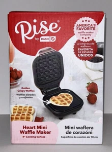 *NEW* Waffle Maker / Mini Heart Waffle Maker Rise By Dash  - Bild 1 von 5