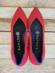 Rothys The Point Bright Red Size W6 - Picture 1 of 6