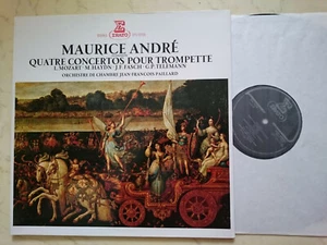Erato Mint Maurice André Quatre Concertos Pour Trumpet Foc Vinyl LP NM - Picture 1 of 4