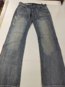 Jeans Hurley para Hombres 28 Azul Pierna Recta Denim Lavado Medio Nuevos con Etiquetas - Imagen 1 de 9