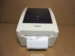 TOSHIBA B-EV4D-GS14-QM-R NETWORK USB Thermal 108mm Label Printer 39.8 KM / LINES - Afbeelding 1 van 5