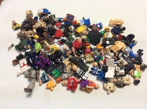 8 Ounces Non Lego and Lego Mixed Minifig parts 1/2 Pound minifigures Lot M485M - Picture 1 of 1