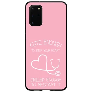 Hard Case Hülle für Samsung Galaxy S Pink Krankenschwester Stethoskop Herz - Bild 1 von 6