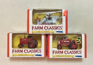 Ertl Farm Classics 1/43 Die-Cast Tractors And A Combine New in the Box - Picture 1 of 14