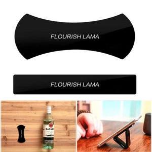 Flourish Lama Amazing Nano Rubber Fixate Gel Pad Car Sticker Phone Holder 2 Set - Picture 1 of 5