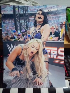 Rhea Ripley & Liv Morgan 8.5x11 Glossy Photo Wwe - Picture 1 of 1