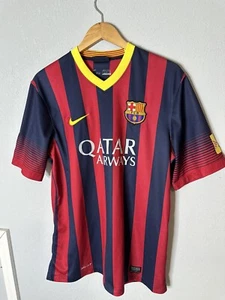 Football shirt soccer FC Barcelona Home 2013/2014 Nike jersey Sz Xl - Picture 1 of 9