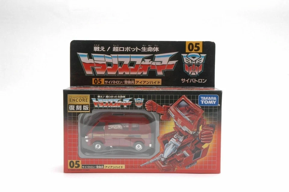 SALE NEW Hot G1 Transformers Autobot Security IRONHIDE Van Robot SEALED Reissue - Image 1 of 3