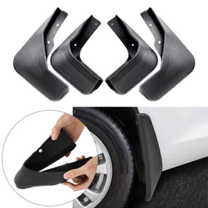 Black Front Rear Mud Flap Splash Guard Mudguards Fender for 2015-2017 VW Jetta - Picture 1 of 11