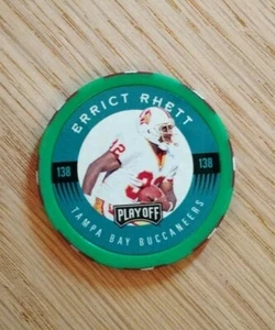 NFL Pokerchip - Tampa Bay Buccaneers #32 Errict Rhett - Bild 1 von 2