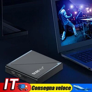 Android 16 Smart TV Box Digital Voice Remote 2.4G&5G Dual WiFi6 14K 16G 256G - Zdjęcie 1 z 24