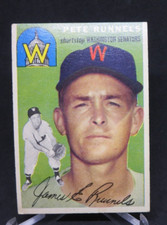 1954 Topps #6 Pete Runnels Washington Senators VG/EX  DC