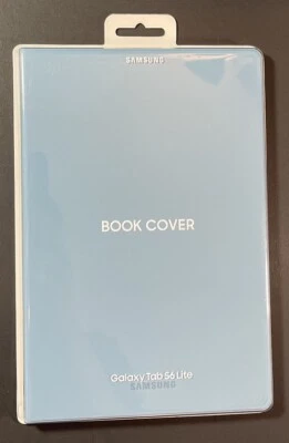 Official Samsung Book Cover for Galaxy Tab S6 Lite [ BLUE ] NEW - Image 1 of 4