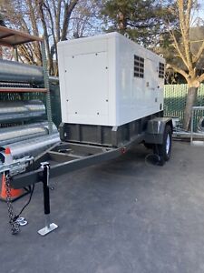 New Kohler diesel generator trailer 30kW