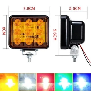 12-80V LED Strobe Light Car Grille Flashing Light Truck Light LED Lamp - Picture 1 of 20