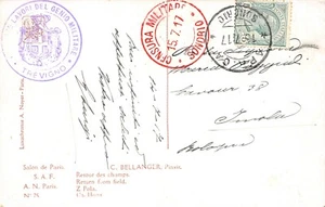 D2712) WW1 CENUSRA MILITARE SONDRIO 1917 GENIO MILITARE TREVIGNO - Bild 1 von 2