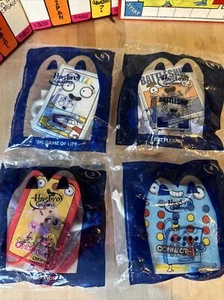 Set of 4 McDonald's Board Games Toys, Sealed, Life Battleship Operation Connect4 - Picture 1 of 6