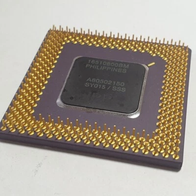 Intel pentium A80502150 Prozessor Computer Retro Kult Sammler Original ibm 486 - Bild 1 von 3