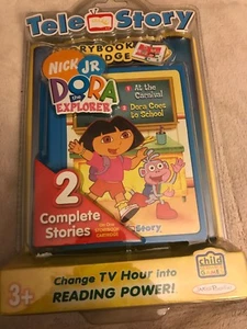 New TELE STORY Storybook Cartridge,Nick Jr. DORA THE EXPLORER, 2 Stories - Picture 1 of 1
