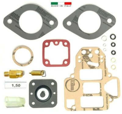 WEBER 40 DCOM CARBURETOR REPAIR REBUILD KIT FIAT, ALFA, PEUGEOT - Image 1 of 2