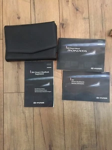 2011 HYUNDAI SONATA OWNERS MANUAL KIT 10010-5A086 ORIGINAL - Picture 1 of 2
