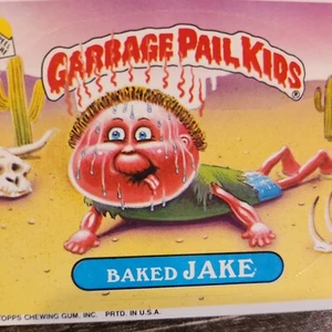 Baked Jake 1986 Topps Garbage Pail Kids Series 4 #146a - Picture 1 of 7