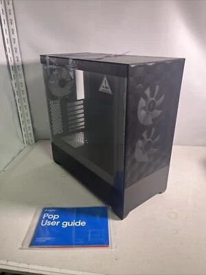 Fractal Pop Air Computer Case FD-C-POR1A-06 RGB Black TG Clear Tint Tempered - Image 1 of 4